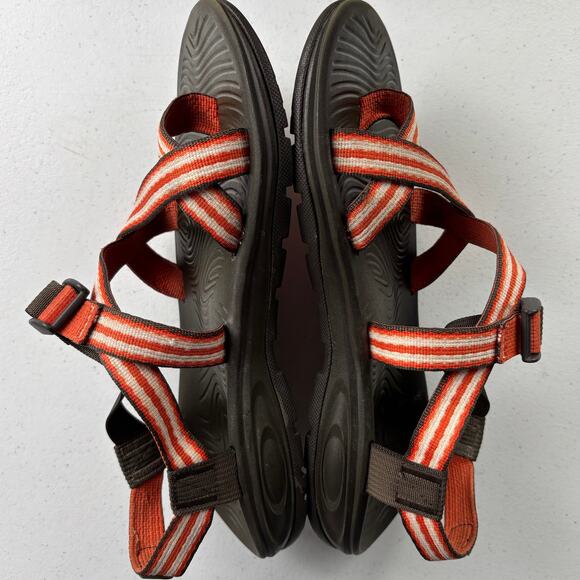 Chaco Women's Zvolv 2 Sport Sandal Blood Orange Size 11 - Picture 4 of 8